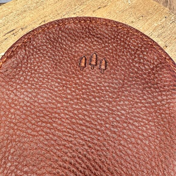 Portland Leather Nutmeg Gordita Pouch NEW FAST SHIP Purse Charm NEW - Picture 4 of 4